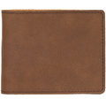 Dark Brown Leather Bifold Wallet